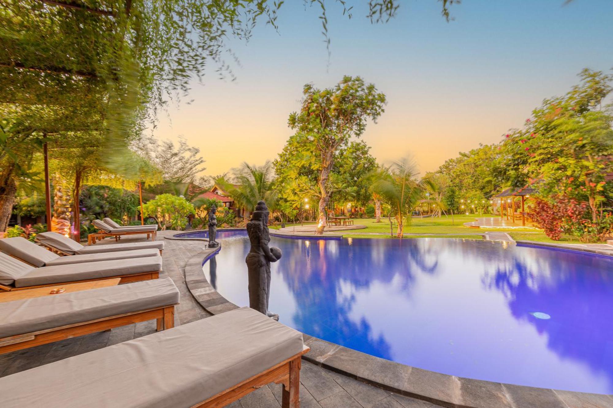 Taman Bidadari Eco Wellness Hotel Pemuteran Kültér fotó